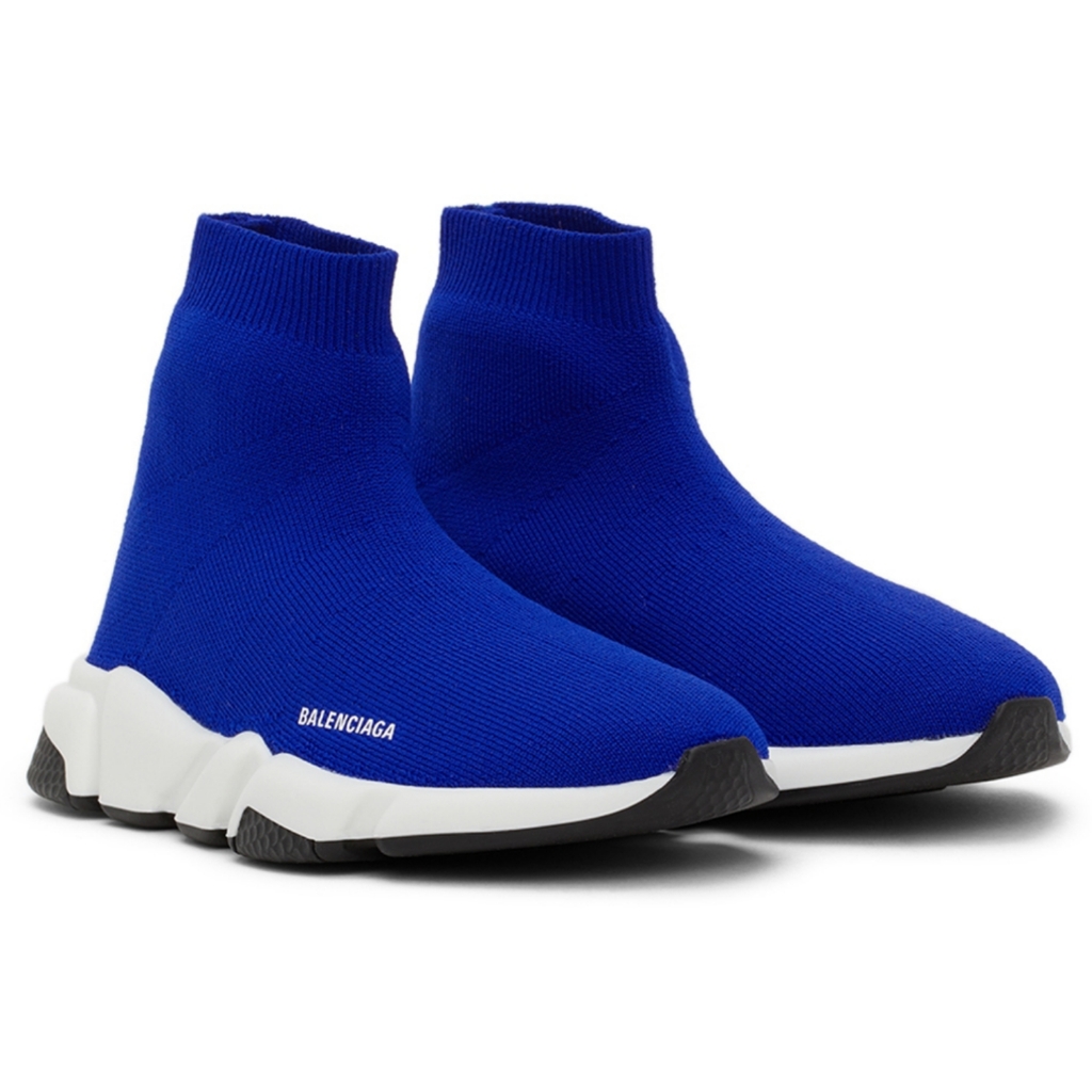 Balenciaga Kids Kids Blue Speed Sneakers